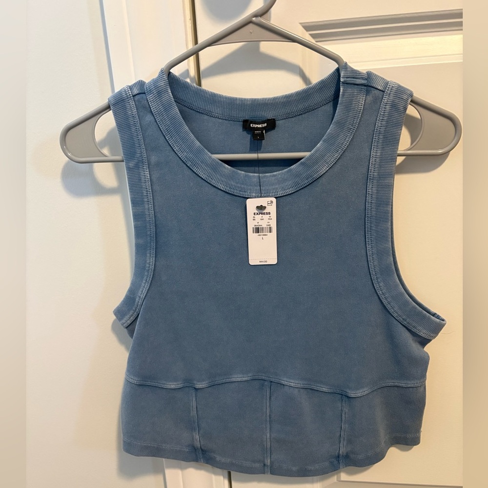 Express Dusty Blue Women's Tank Top